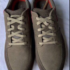 Rockport Metro Path Blucher Men Nubuck/Suede Sneakers Size 11W Orthotic Friendly